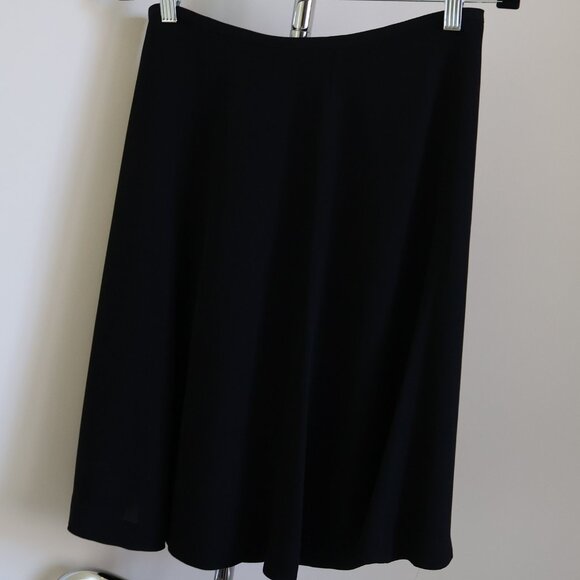 DVF black silk skirt - Picture 3 of 5